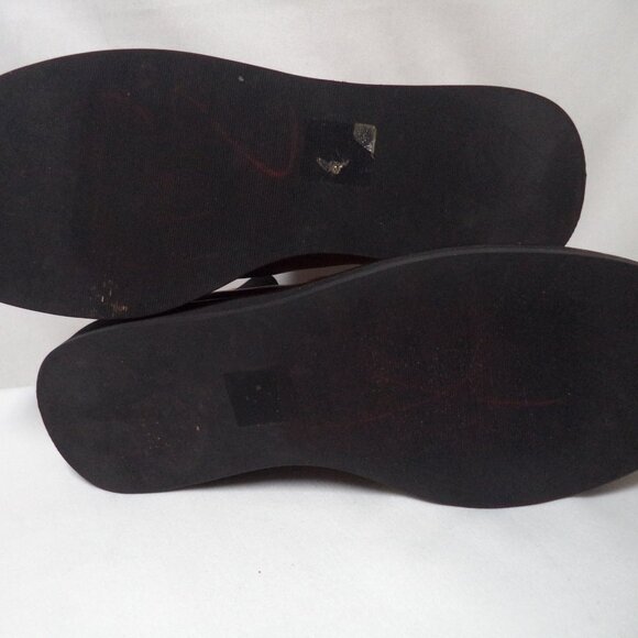 J. Crew Brown Ankle Booties with Black Sole - Picture 5 of 10